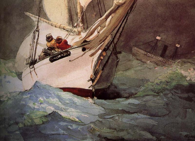 Winslow Homer Diamond a good death Germany oil painting art